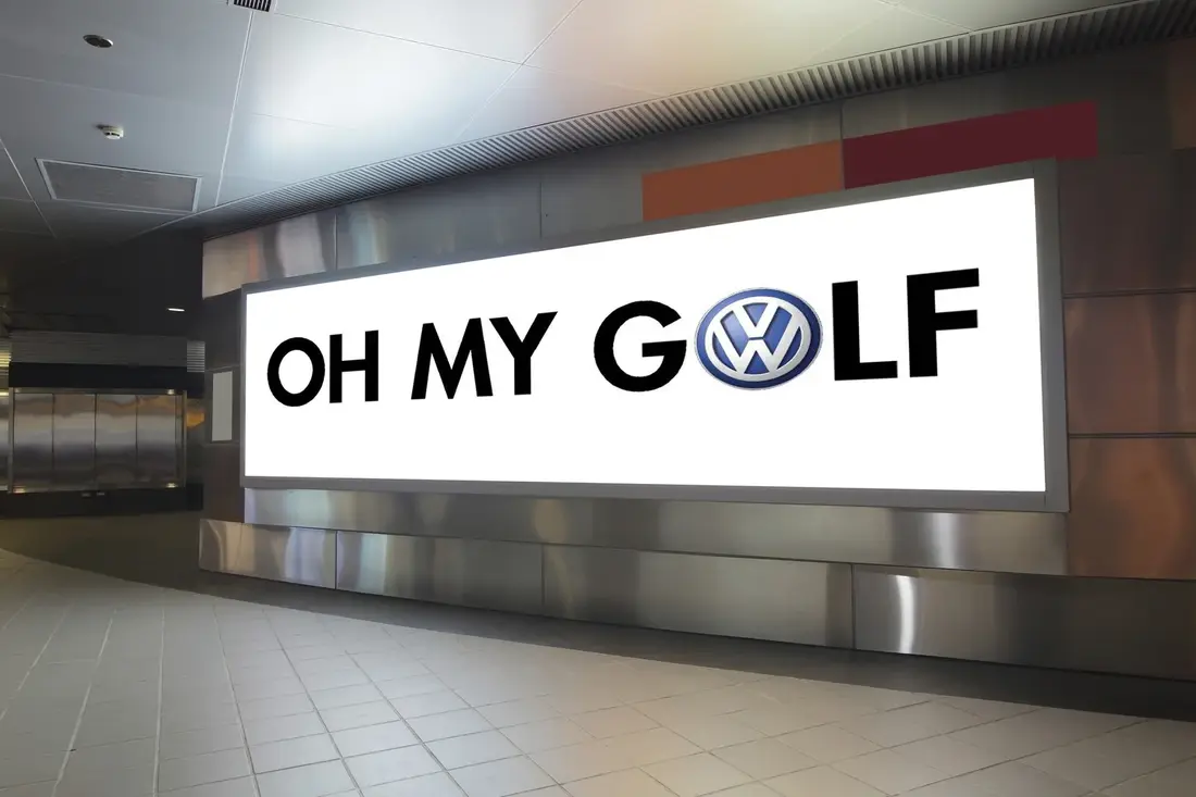 Volkswagen — Golf artwork