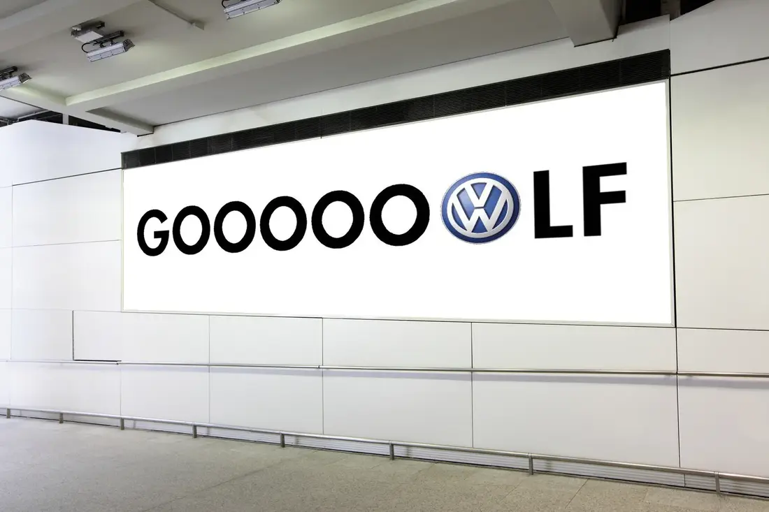 Volkswagen — Golf artwork