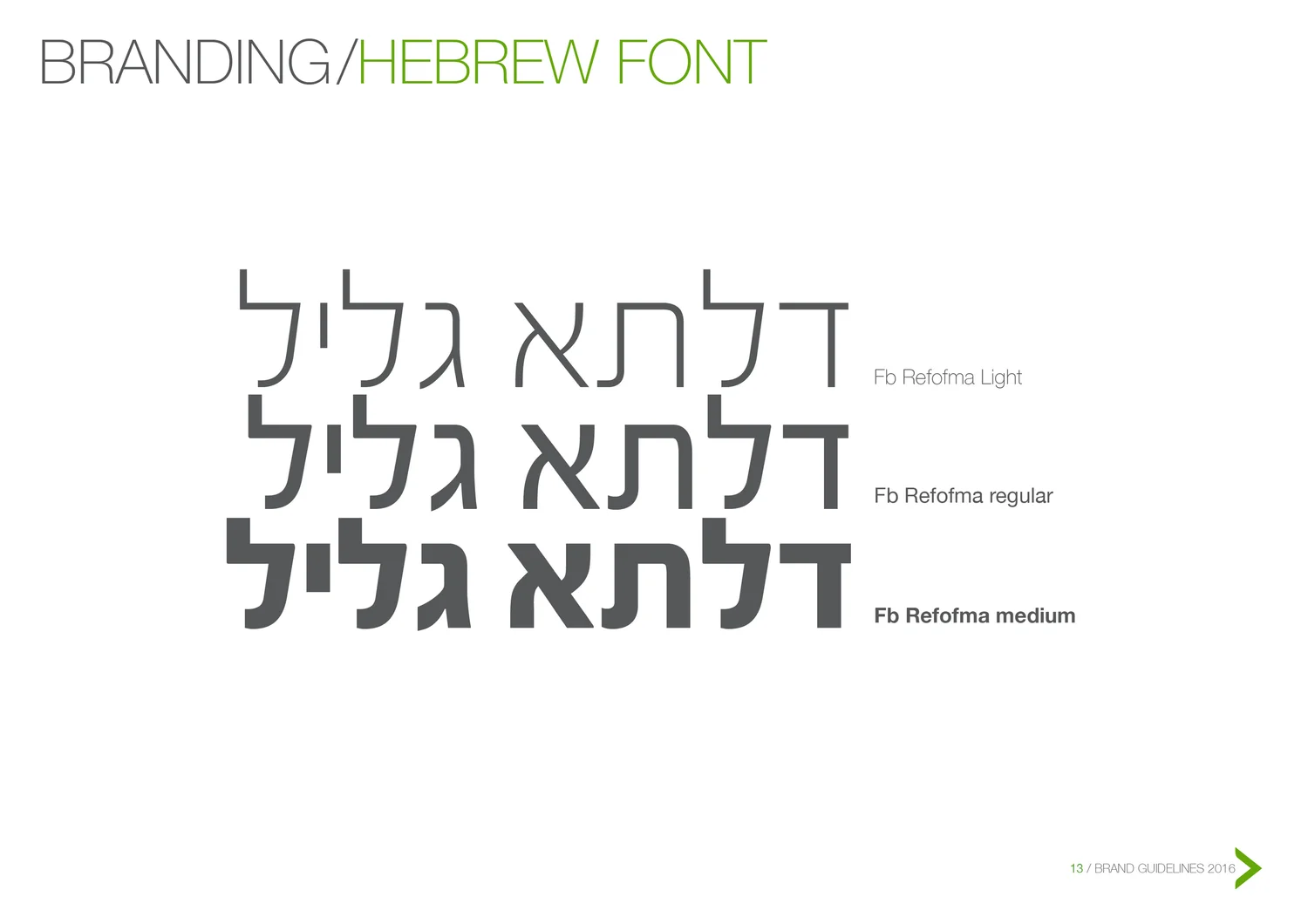 Delta Galil project image