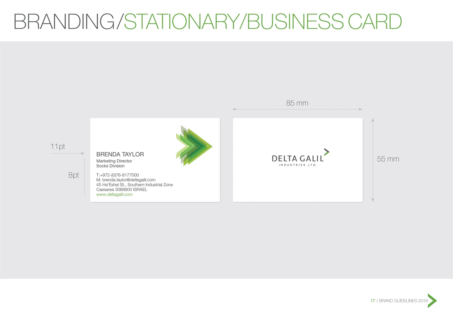 Delta Galil project image